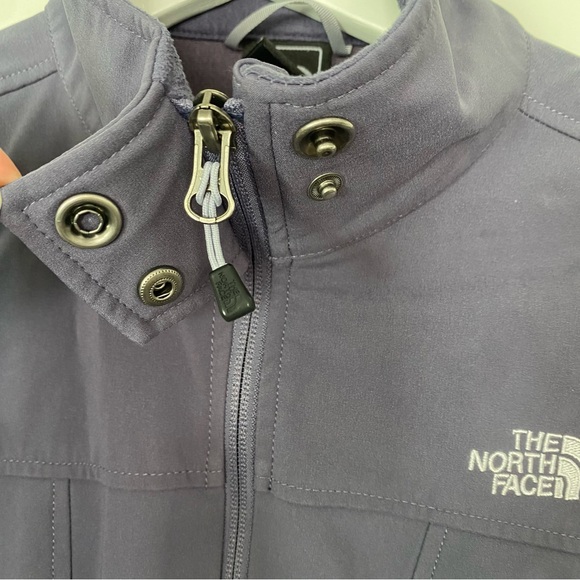 The North Face Purple Calentito Jacket Coat full-zip softshell Womens Size Small - Picture 4 of 13